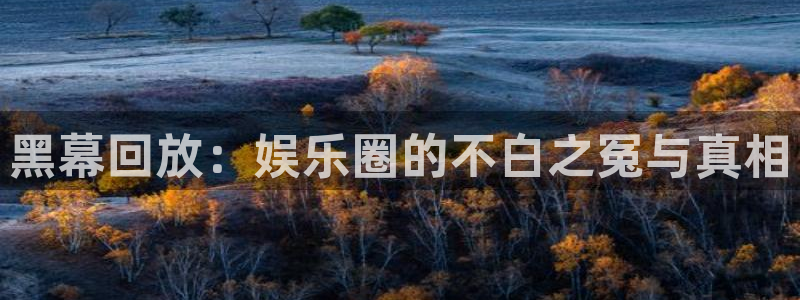 运达娱乐测速入口：黑幕回放：娱乐圈的不白之冤与真相
